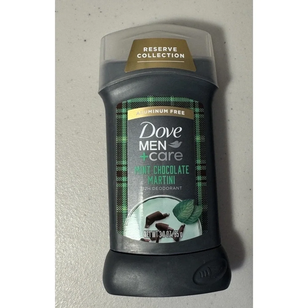 2-Dove Men+Care Mint Chocolate Martini Deodorant Stick 3oz ea Aluminum Free NEW‎